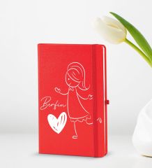 BK Gift Kişiye Özel Sevgili Temalı 2’li Defter Seti, Sevgiliye Hediye, Sevgililer Günü Hediyesi, Doğum Günü Hediyesi-4