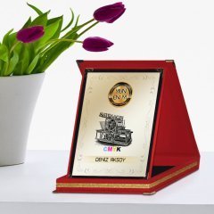 Kişiye Özel Yılın En İyi Matbaacısı Kırmızı Plaket Ödülü