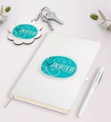Kişiye Özel Doktor Beyaz Defter Kalem ve Anahtarlık Hediye Seti-14