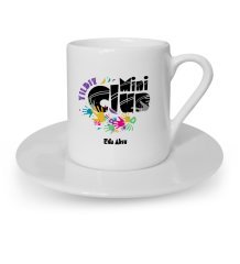 Kişiye Özel Mesleki Mini Club Türk Kahvesi Fincanı - 1