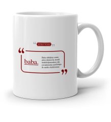 Kişiye Özel Baba Beyaz Kupa Bardak - 1-2