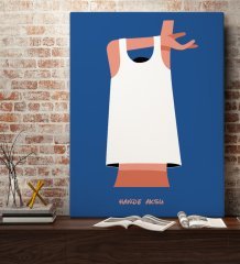 Kişiye Özel Kadınlar Günü Kanvas Tablo 50x70cm-23