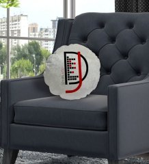 Kişiye Özel İsimli Dj Tasarımlı Dekoratif Kırlent Yastık-2