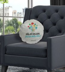 Kişiye Özel İsimli Bilgi İşlem Sorumlusu Tasarımlı Dekoratif Kırlent Yastık-1