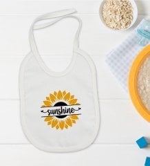 BK Kids Sunshine Tasarımlı Bebek Mama Önlüğü - Model 1