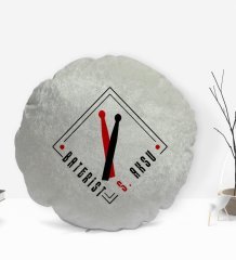 Kişiye Özel İsimli Baterist Tasarımlı Dekoratif Kırlent Yastık-1