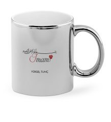 Kişiye Özel Mesleki İmam Krom Kupa Bardak - 2