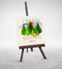 Kişiye Özel Mesleki Orman Mühendisi Şovaleli Doğal Taş