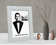 Kişiye Özel Godfather Baba Tasarımlı Dekoratif Çerçeve-8