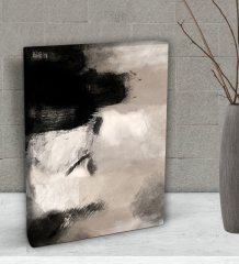 BK Gift Sandstorm Tasarımlı Dekoratif Mini Kanvas Tablo 15x20cm-1