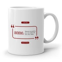 Kişiye Özel Anne Beyaz Kupa Bardak - 2-2