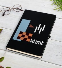 Klimt Tasarımlı Siyah Defter