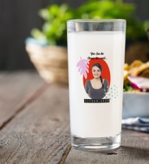 Kişiye Özel İsimli Fotoğraflı Rakı Bardağı-2