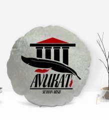 Kişiye Özel İsimli Avukat Tasarımlı Dekoratif Kırlent Yastık-3