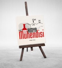 Kişiye Özel Mesleki Kimya Mühendisi Şovaleli Doğal Taş - 2