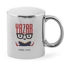 Kişiye Özel Mesleki Yazar Krom Kupa Bardak - 1