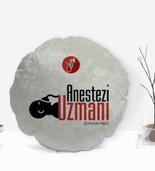 Kişiye Özel İsimli Anestezi Uzmanı Tasarımlı Dekoratif Kırlent Yastık-1