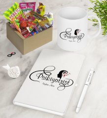 Kişiye Özel Psikiyatrist Nostaljik Lezzetler Defter Kalem Kupa Hediye Seti-1