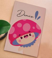BK Gift Kişiye Özel İsimli Pembe Sert Kapaklı Defter ve Middle Kupa Seti, Arkadaşa Hediye, Yeni İş Hediyesi, Doğum Günü Hediyesi-17