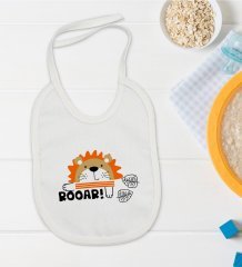 BK Kids Roar Tasarımlı Bebek Mama Önlüğü - Model 1