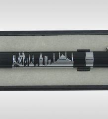 Kişiye Özel İstanbul Kabartma Figürlü Touchpen Metal Tükenmez Kalem