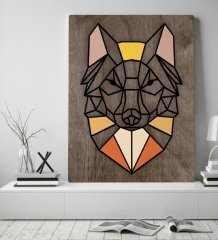 BK Home Kurt Tasarımlı Kanvas Tablo 50x70cm-2