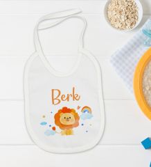 BK Kids Kişiye Özel İsimli 5 Parça Beyaz Bebek Body Zıbın Yastık Hediye Seti, Yeni Doğan Bebek Giyim Hediyesi-7
