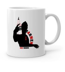 Kişiye Özel Mesleki Barmen Beyaz Kupa Bardak - 1