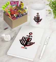 Kişiye Özel Kaptan Nostaljik Lezzetler Defter Kalem Kupa Hediye Seti-2