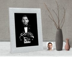 Kişiye Özel Godfather Baba Karikatürlü Dekoratif Çerçeve-10