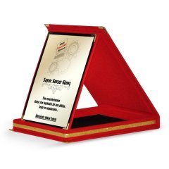 Kişiye Özel Bilişim Teknolojileri Öğretmeni Kırmızı Plaket - 2