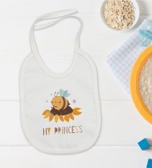 BK Kids My Princess Tasarımlı Bebek Mama Önlüğü - Model 1