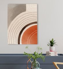 BK Gift Otel Odası Konseptli Kanvas Tablo 50x70cm-47