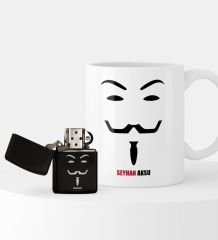 Kişiye Özel La Casa De Papel Çakmak ve Kupa Seti - 2