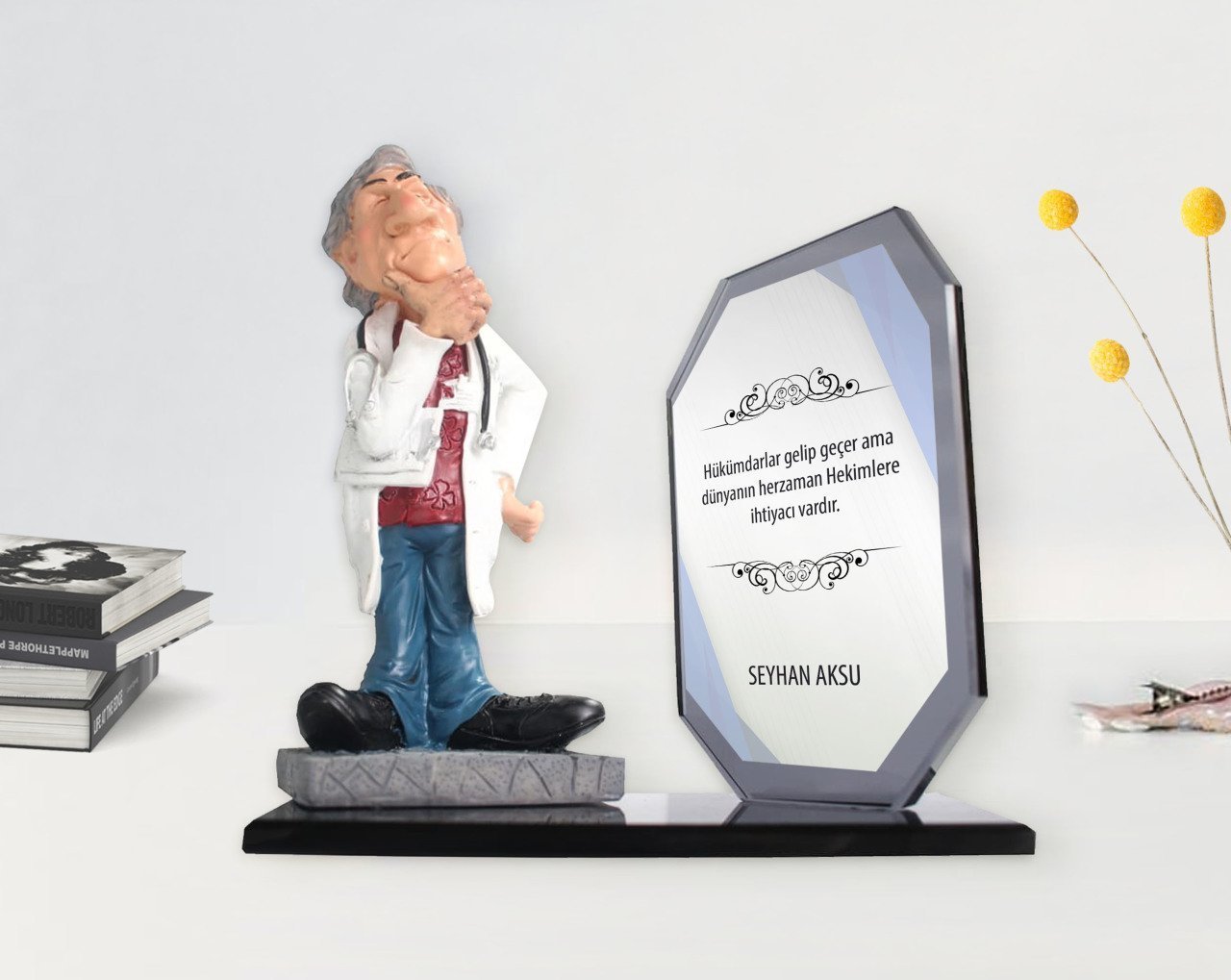 Kişiye Özel Erkek Doktor Biblo