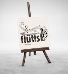 Kişiye Özel Mesleki Flütist Şovaleli Doğal Taş - 1