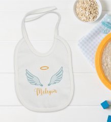 BK Kids Meleğim Tasarımlı Bebek Mama Önlüğü - Model 1