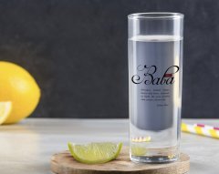 Kişiye Özel Renkli Baskılı Mânâ Baba Tasarımlı Vodka Bardağı-1