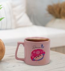 BK Gift Kişiye Özel İsimli Pastel Pembe Middle Kupa Bardak, Arkadaşa Hediye, Ev Hediyesi, Doğum Günü Hediyesi, Ofis Hediyesi-17
