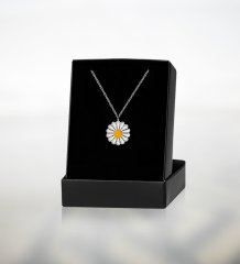 Silver Papatya Kolye