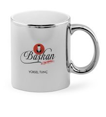 Kişiye Özel Mesleki Başkan Krom Kupa Bardak - 2