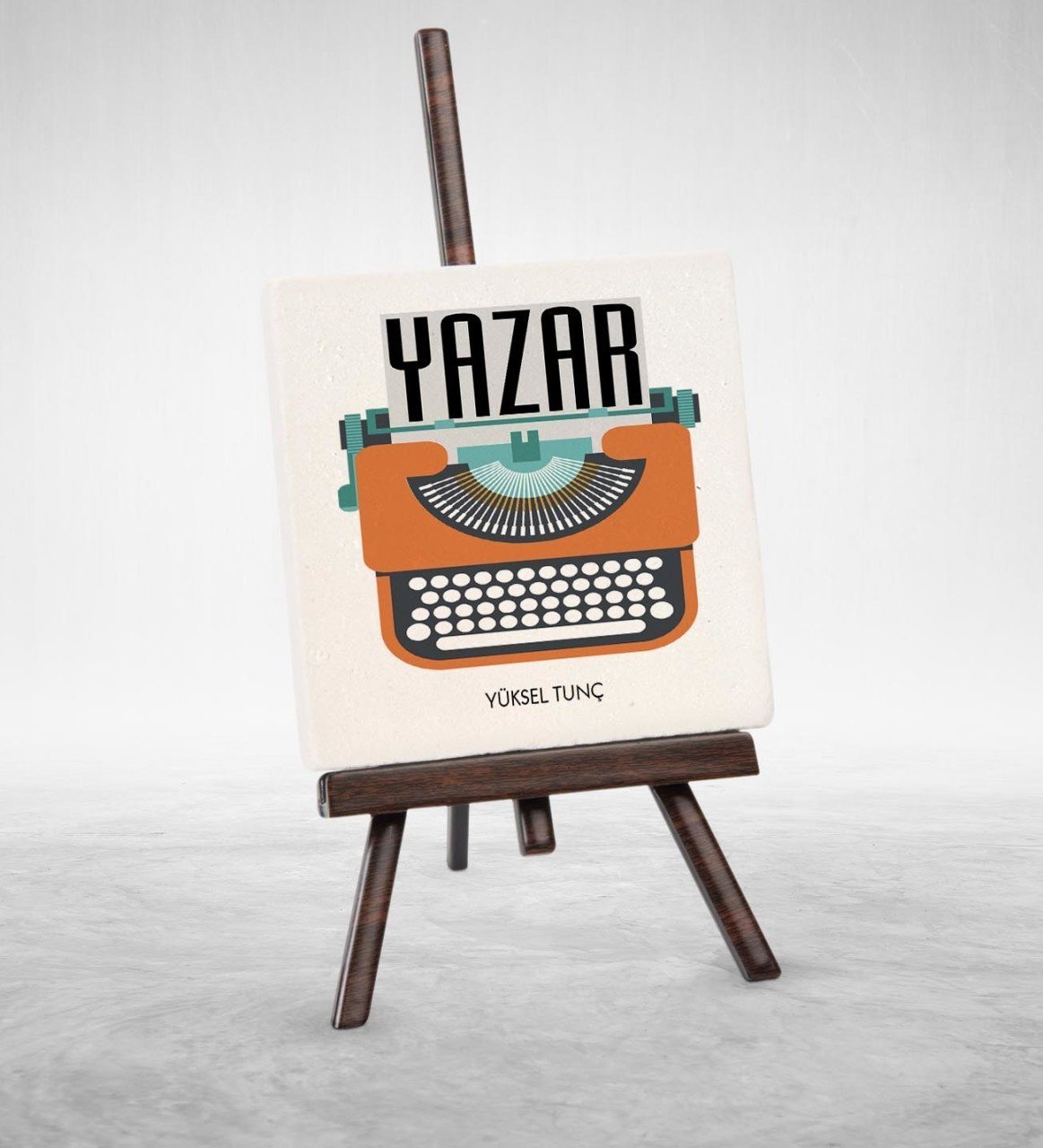 Kişiye Özel Mesleki Yazar Şovaleli Doğal Taş - 2