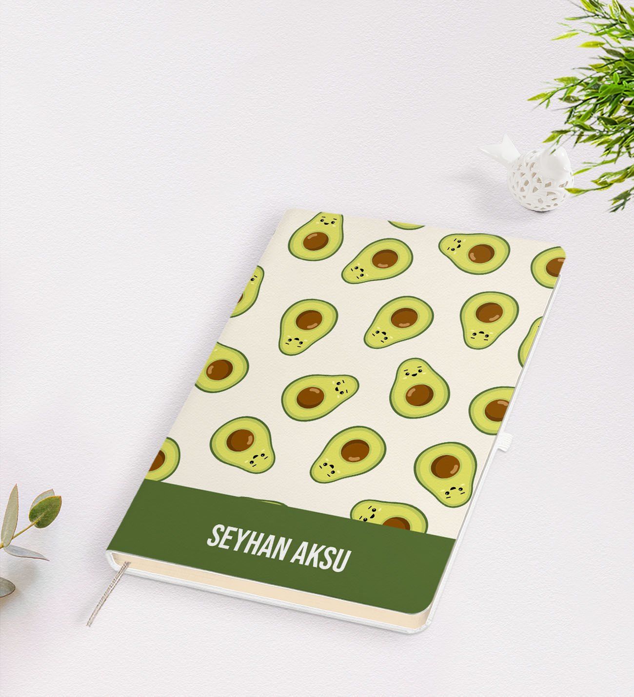 Kişiye Özel İsimli Beyaz Defter-34