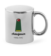Kişiye Özel Mesleki Asteğmen Krom Kupa Bardak - 1