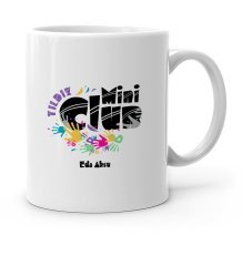 Kişiye Özel Mesleki Mini Club Beyaz Kupa Bardak - 1
