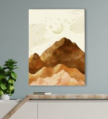BK Gift Otel Odası Konseptli Kanvas Tablo 70x100cm-42
