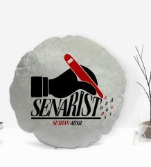 Kişiye Özel İsimli Senarist Tasarımlı Dekoratif Kırlent Yastık-1