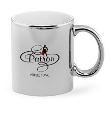 Kişiye Özel Mesleki Patron Krom Kupa Bardak - 4