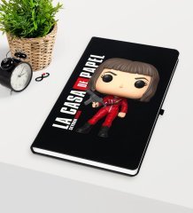 Kişiye Özel La Casa De Papel Siyah Defter - 29