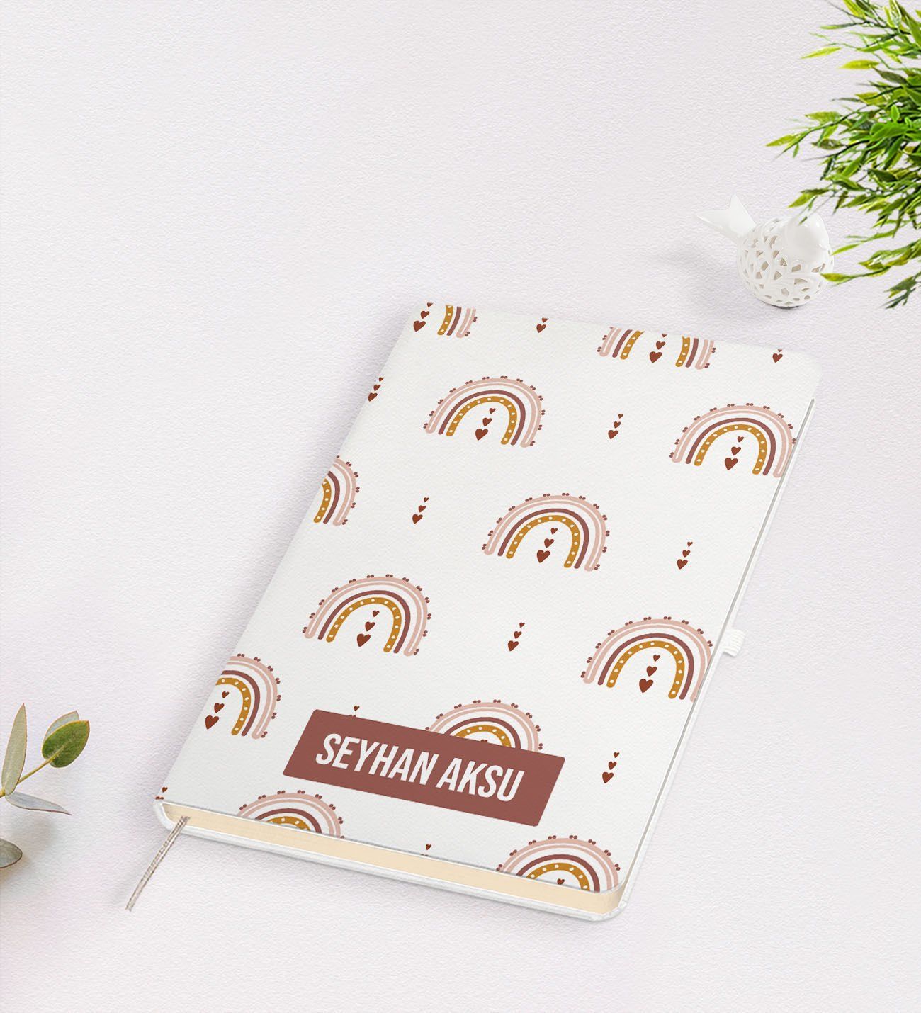 Kişiye Özel İsimli Beyaz Defter-24